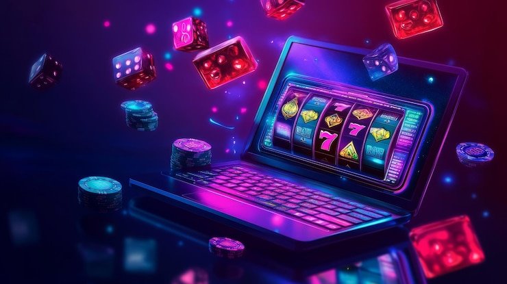 Tim slot jp bekerja di studio kasino langsung dengan peralatan video HD multi-kamera